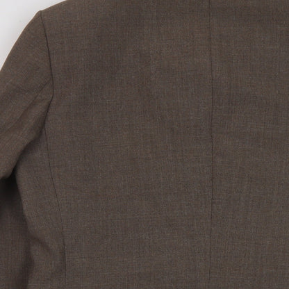 Mens UK Size 40 St Michaels Regular Brown Suit Jacket
