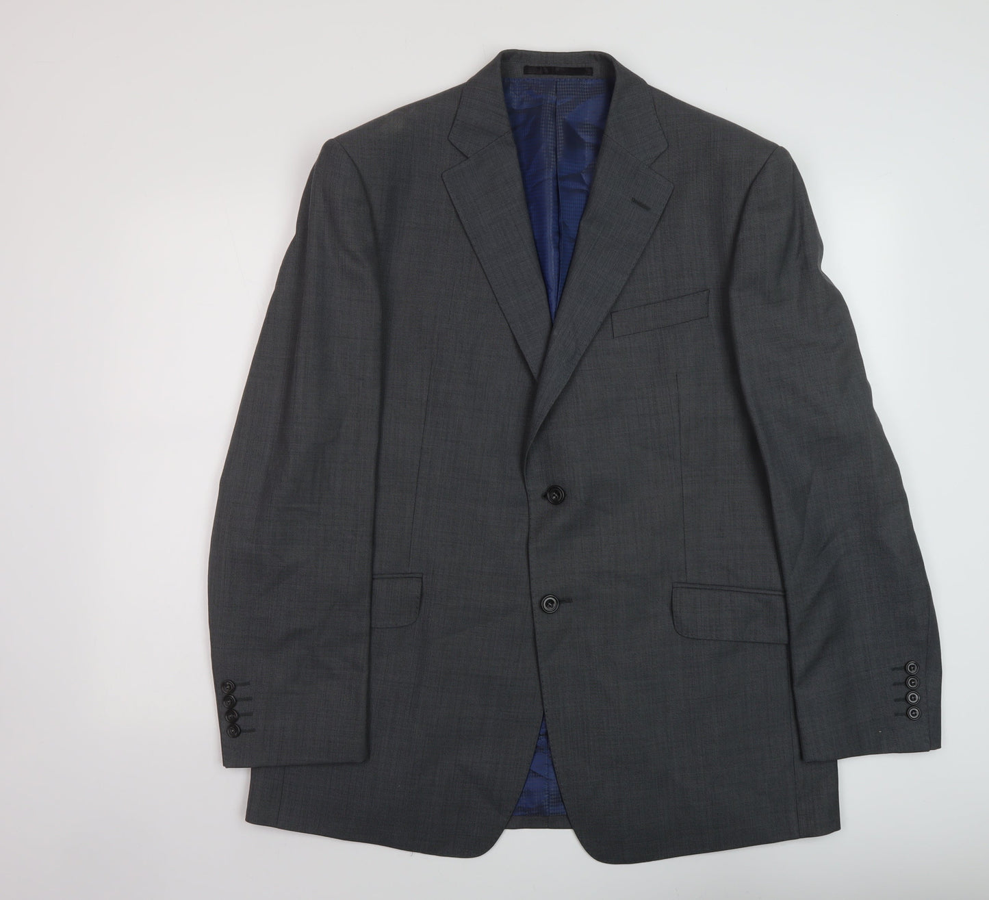 Mens UK Size 42 Marks and Regular Grey Suit Jacket