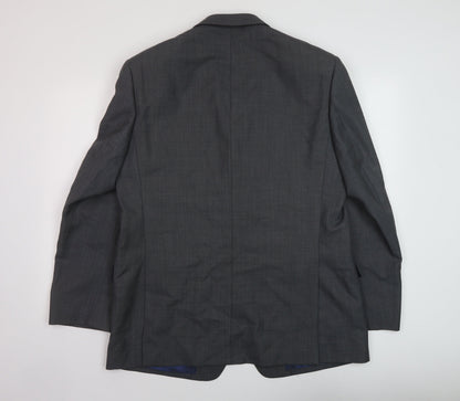 Mens UK Size 42 Marks and Regular Grey Suit Jacket