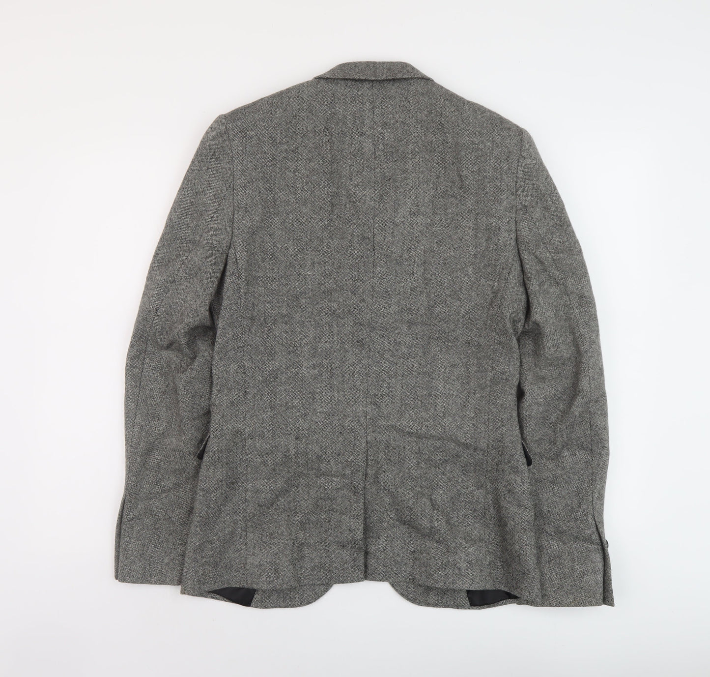 Mens UK Size 36 French Connection Regular Grey Suit Jacket