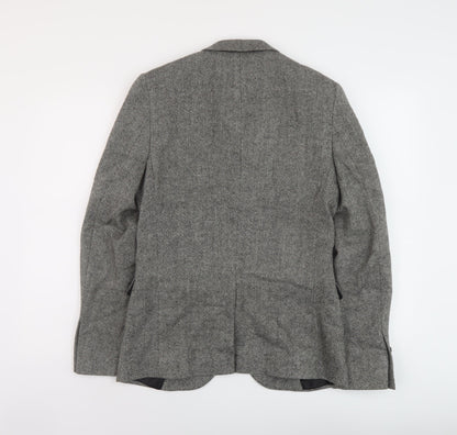 Mens UK Size 36 French Connection Regular Grey Suit Jacket