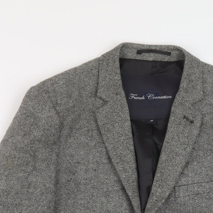 Mens UK Size 36 French Connection Regular Grey Suit Jacket