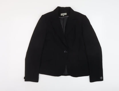 Womens UK Size 10 Marks and Spencer Black Jacket