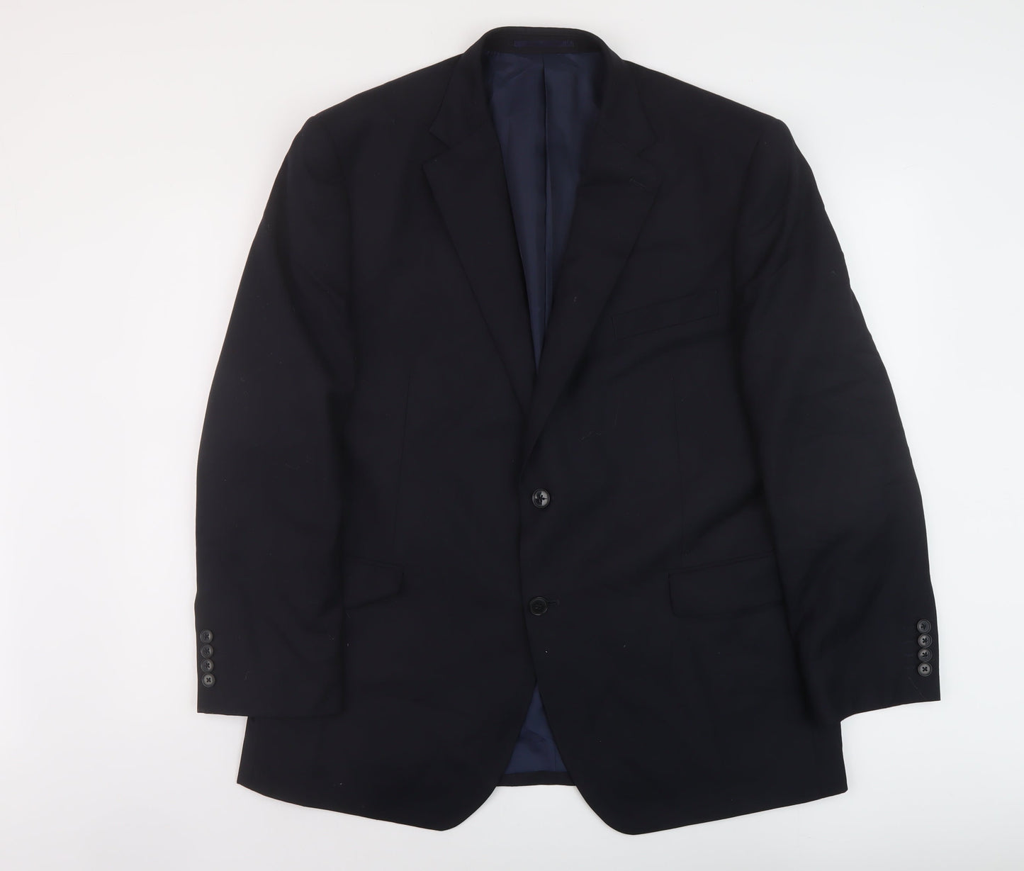 Mens UK Size 44 Marks and Spencer Regular Black Suit Jacket