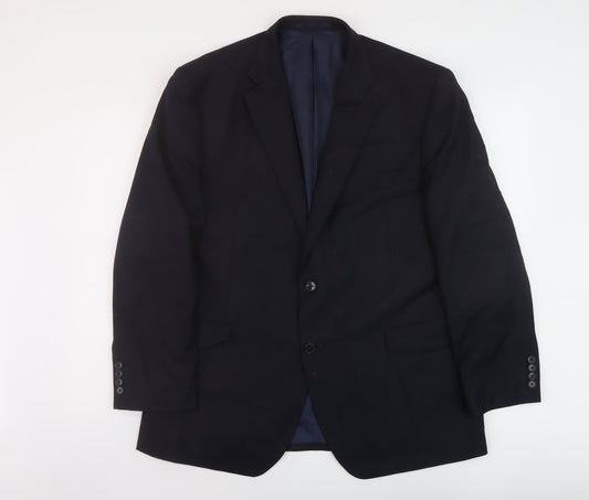 Mens UK Size 44 Marks and Spencer Regular Black Suit Jacket
