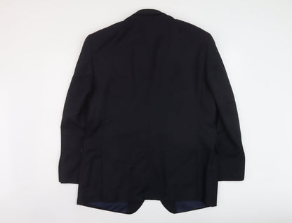 Mens UK Size 44 Marks and Spencer Regular Black Suit Jacket