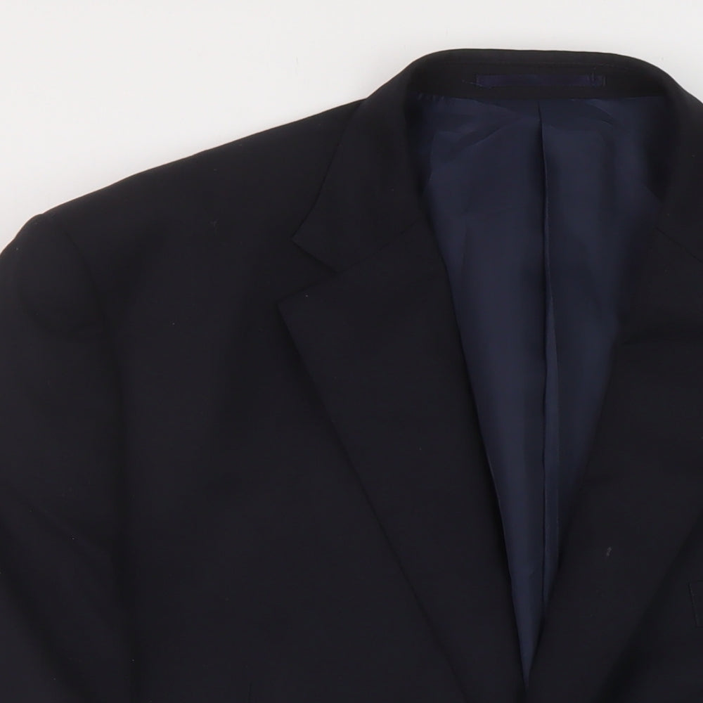 Mens UK Size 44 Marks and Spencer Regular Black Suit Jacket