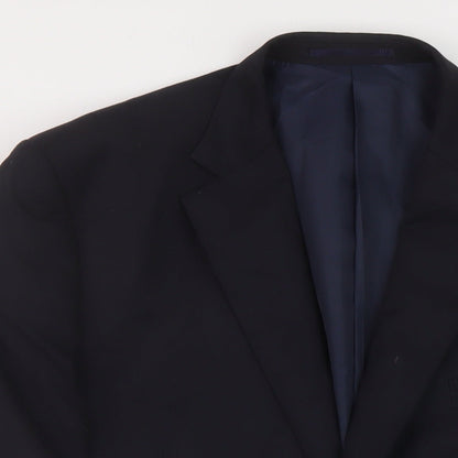 Mens UK Size 44 Marks and Spencer Regular Black Suit Jacket