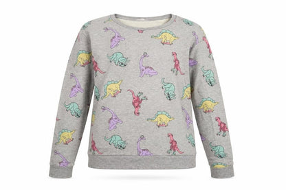 Womens UK Size L H&M Grey Pullover Sweatshirt