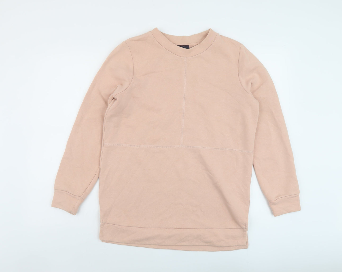 Womens UK Size S Marks and Spencer Pink Pullover Sweatshirt