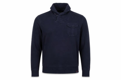 Grayers Mens Blue Cotton Pullover Sweatshirt Size L