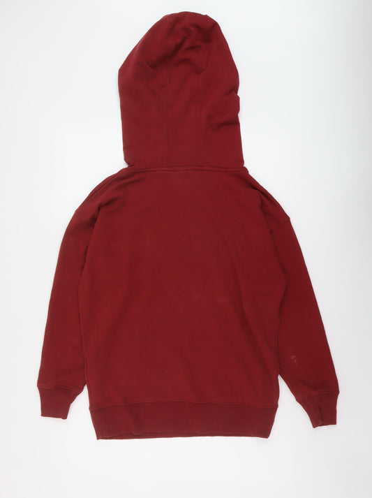 Mens UK Size XS IVY PARK Red Pullover Hoodie