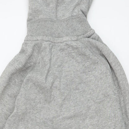 Gap Womens Grey Cotton Full Zip Hoodie Size XS Zip