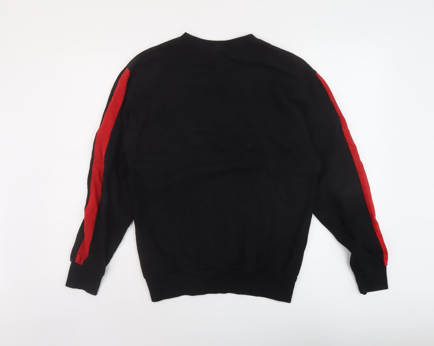 Mens UK Size XS H&M Black Pullover Sweatshirt