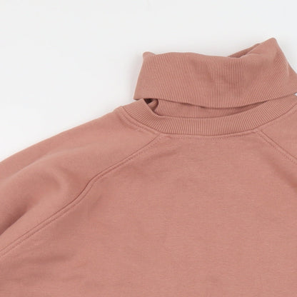 Missguided Womens Pink Polyester Pullover Sweatshirt Size 6 Pullover