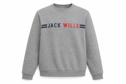 Womens UK Size S Jack Wills Grey Pullover Sweatshirt