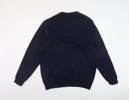 Skinny Dip Womens Blue Cotton Pullover Sweatshirt Size S Pullover - Christmas
