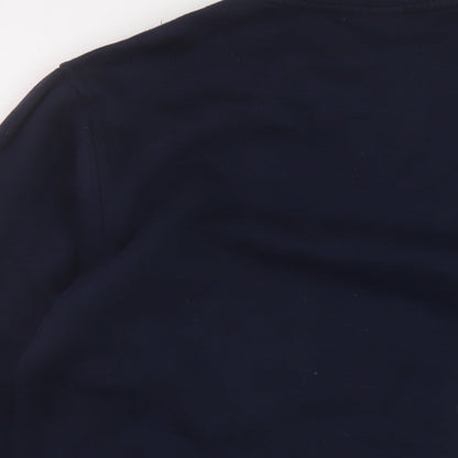 Skinny Dip Womens Blue Cotton Pullover Sweatshirt Size S Pullover - Christmas