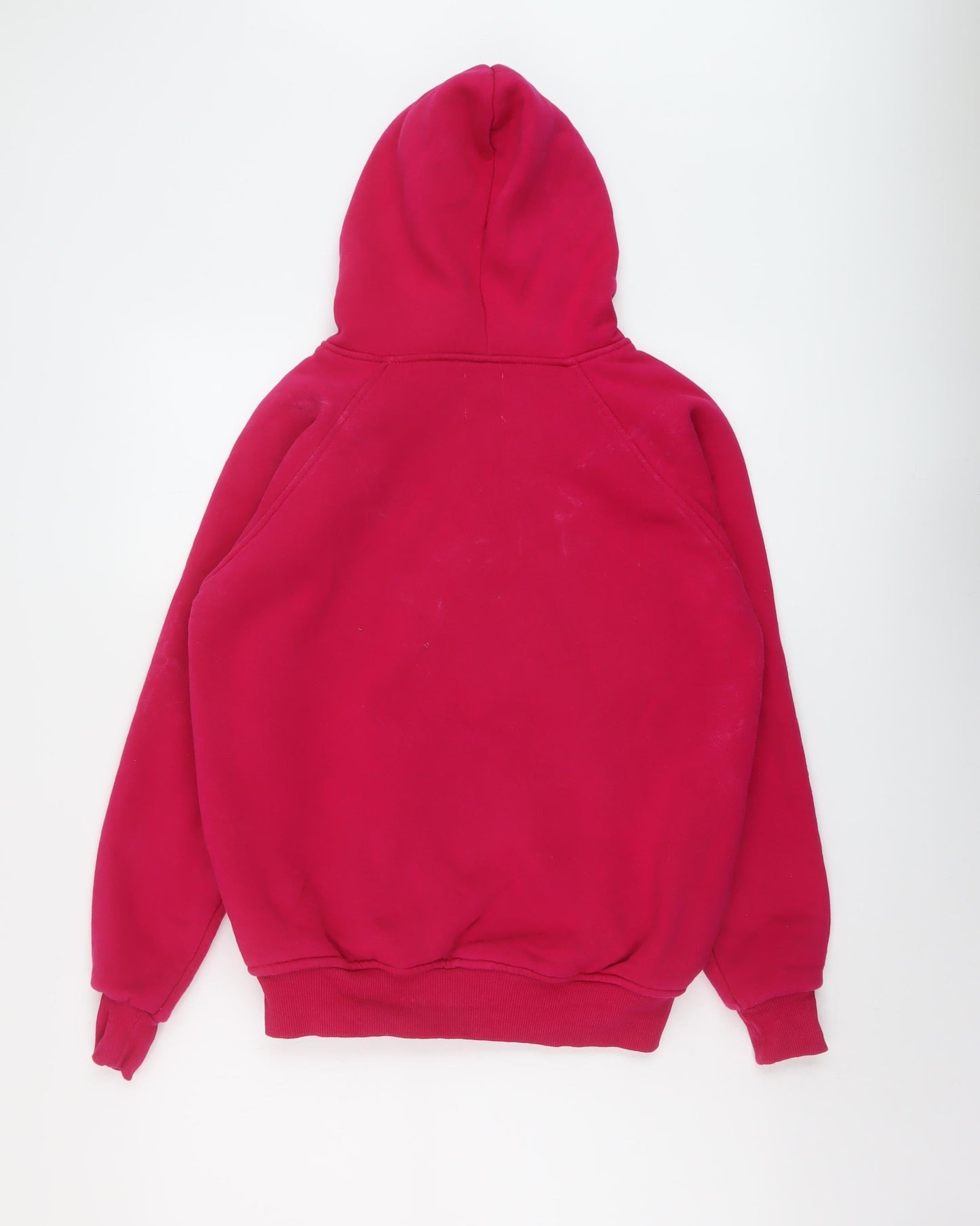 West Club Womens Pink Cotton Full Zip Hoodie Size XL Zip