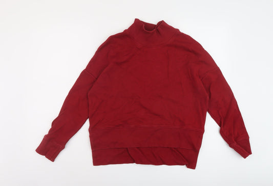 Womens UK Size S NEXT Red Pullover Sweatshirt