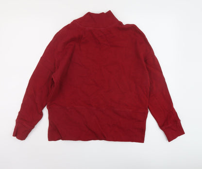 Womens UK Size S NEXT Red Pullover Sweatshirt