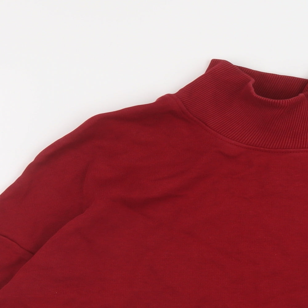 Womens UK Size S NEXT Red Pullover Sweatshirt