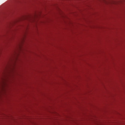 Womens UK Size S NEXT Red Pullover Sweatshirt
