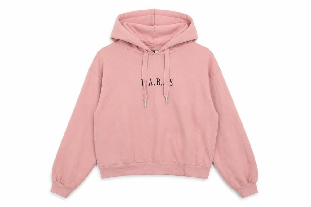 Womens UK Size S H&M Pink Pullover Hoodie