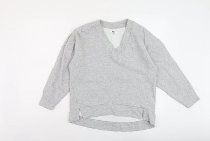 Kiin Womens Green Cotton Pullover Sweatshirt Size XS Pullover