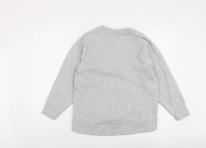 Kiin Womens Green Cotton Pullover Sweatshirt Size XS Pullover