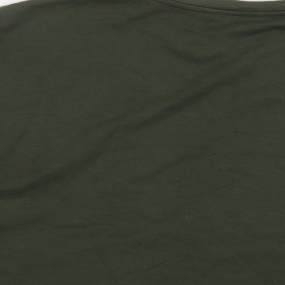 Ne wLook Womens Green Polyester Pullover Sweatshirt Size 16 Pullover