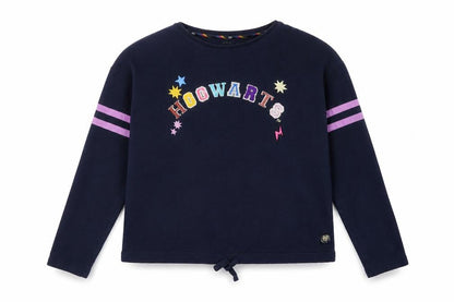 Marks and Spencer Girls Blue Cotton Pullover Sweatshirt Size 13-14 Years Pullover - Harry Potter