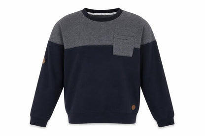 D-code Mens Blue Cotton Pullover Sweatshirt Size L