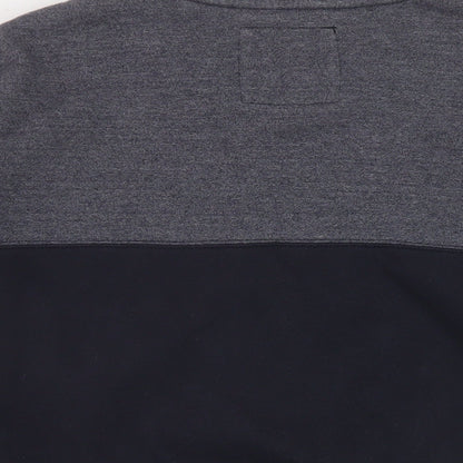 D-code Mens Blue Cotton Pullover Sweatshirt Size L