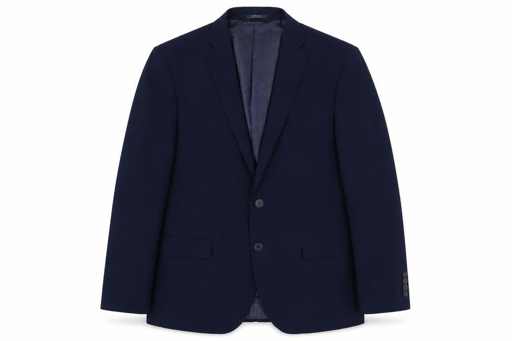 Mens UK Size 42 Marks and Spencer Regular Blue Suit Jacket
