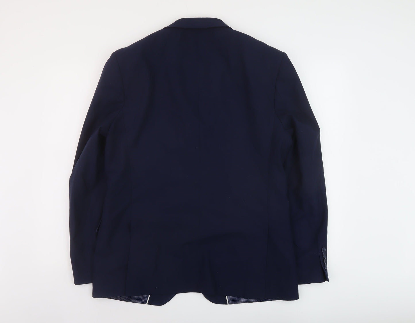 Mens UK Size 42 Marks and Spencer Regular Blue Suit Jacket