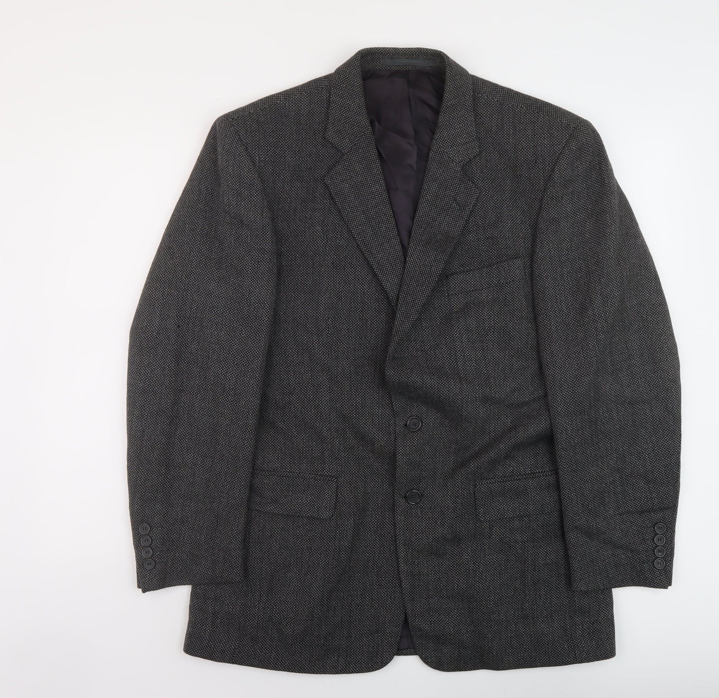 Mens UK Size 42 Brook Taverner Regular Grey Suit Jacket