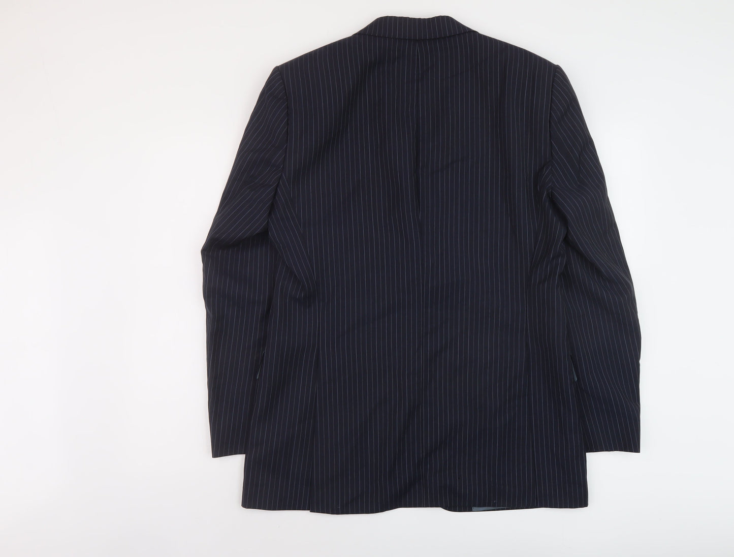 Mens UK Size 40 Boss Regular Blue Suit Jacket