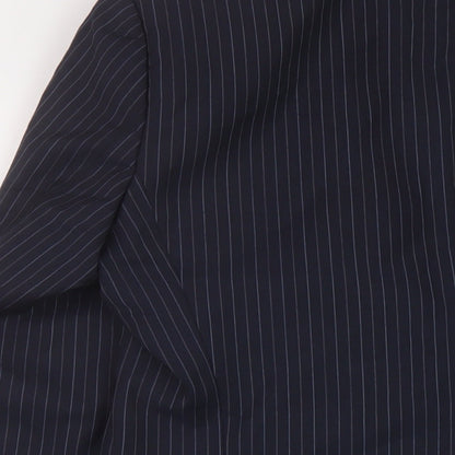Mens UK Size 40 Boss Regular Blue Suit Jacket