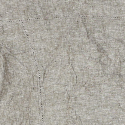 FRANK WALDER Womens Beige Jacket Size 18 Button - Stitch Detail