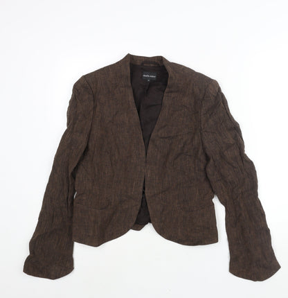 Womens UK Size 12 Claudia Strater Brown Jacket