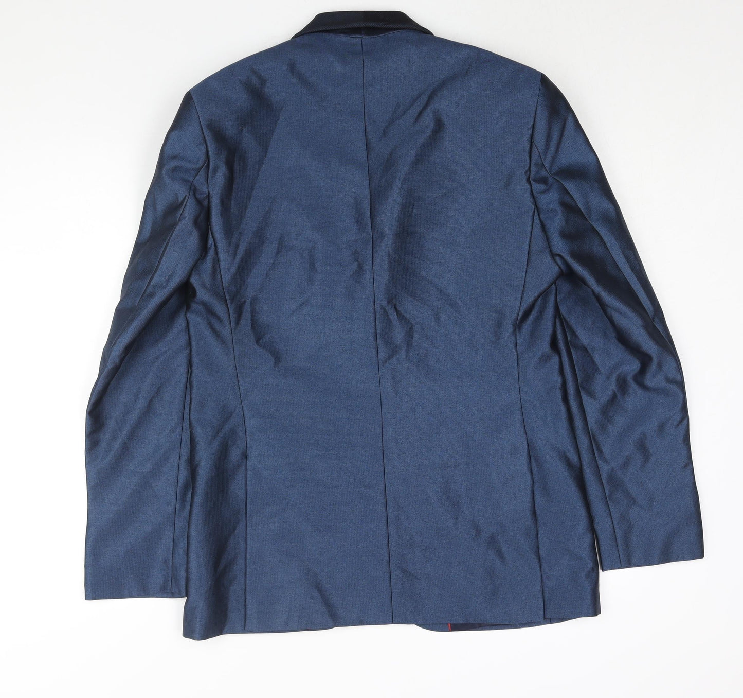 Raymond Mens Blue Viscose Jacket Suit Jacket Size 36 Regular