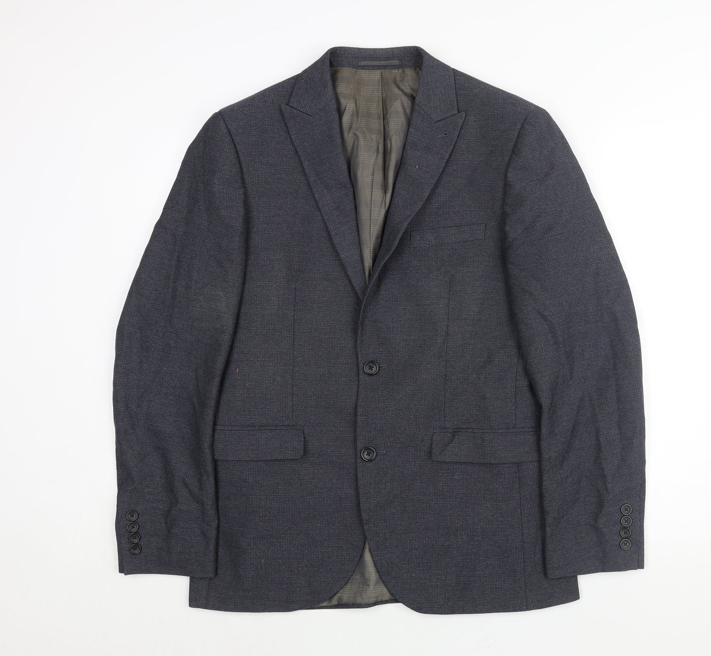 Mens UK Size 38 NEXT Regular Blue Suit Jacket