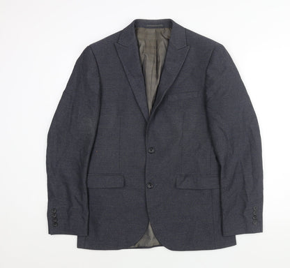 Mens UK Size 38 NEXT Regular Blue Suit Jacket