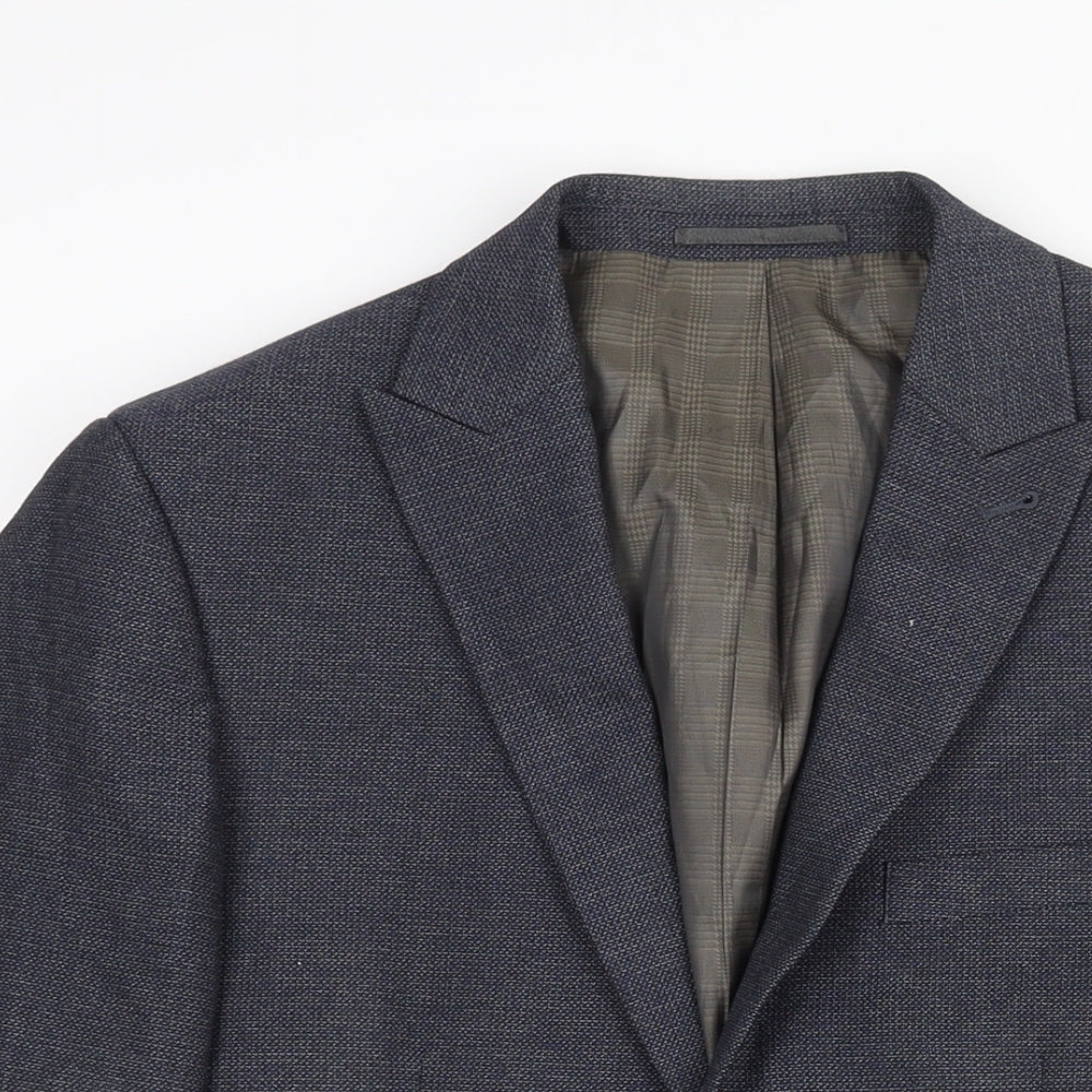 Mens UK Size 38 NEXT Regular Blue Suit Jacket