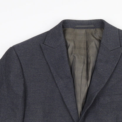 Mens UK Size 38 NEXT Regular Blue Suit Jacket
