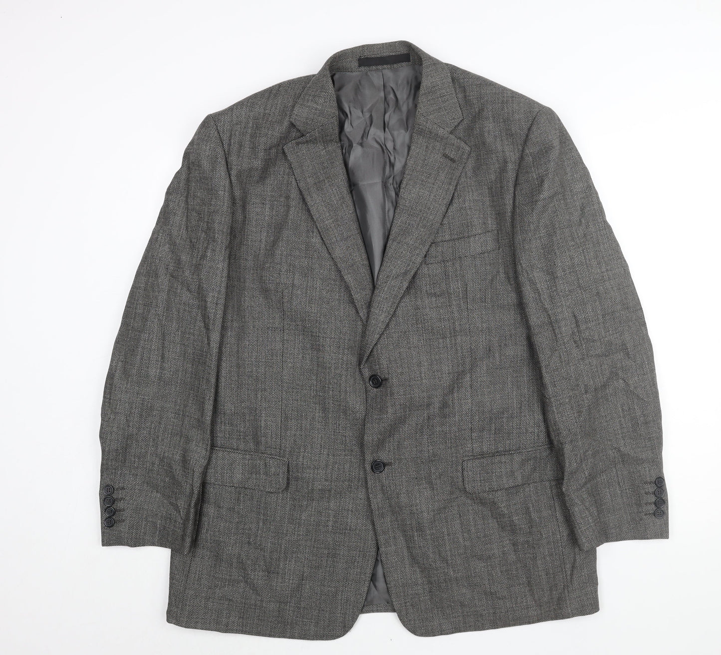 Mens UK Size 44 Marks and Spencer Regular Black Suit Jacket