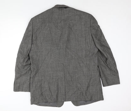 Mens UK Size 44 Marks and Spencer Regular Black Suit Jacket
