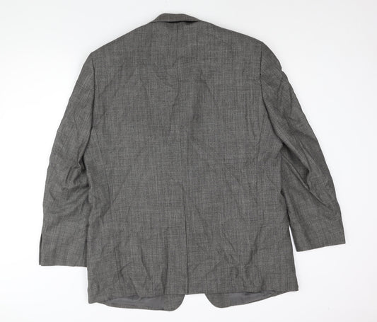 Mens UK Size 44 Marks and Spencer Regular Black Suit Jacket