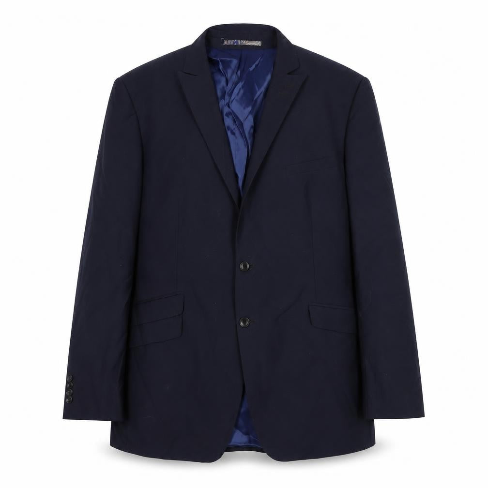 Mens UK Size 46 Autograph Regular Blue Suit Jacket